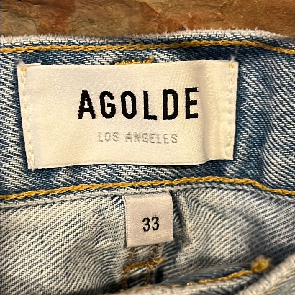 AGOLDE Parker Vintage Cut Off Shorts - Picture 2 of 9